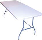 Table pliante 180 x 70 x 74 cm - 5 à 7 places - Brico Cash à Châtellerault Table pliante 180 x 70 x 74 cm - 5 à 7 places en promo chez Brico Cash Châtellerault à 34,90 €