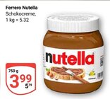 Nutella Angebote von Ferrero bei GLOBUS Gotha für 3,99 €