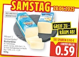 Butterkäse von Milram / Ammerländer für 0,59 € bei E center im Angebot Butterkäse von Milram / Ammerländer im aktuellen E center Prospekt