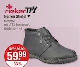 Herren Stiefel von riekerTEX im aktuellen V-Markt Prospekt für 59,99 €