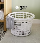 Panier à linge en promo chez Gifi Panier à linge dans le catalogue Gifi