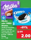 MILKA oder OREO Stieleis von Milka im aktuellen Kaufland Prospekt für 2,00 €