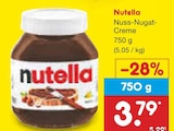 Nuss-Nugat-Creme Angebote von Nutella bei Netto Marken-Discount Bielefeld für 3,79 €