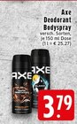 Deodorant Bodyspray Dark Temptation Angebote von Axe bei EDEKA Krefeld für 3,79 €