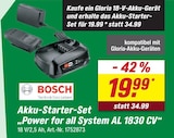 Akku-Starter-Set „Power for all System AL 1830 CV“ Angebote von Bosch bei toom Baumarkt Minden für 19,99 €
