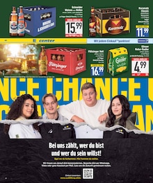 Bier im aktuellen EDEKA Prospekt (München) Bier im EDEKA Prospekt "Wir lieben Lebensmittel." mit 26 Seiten (München)