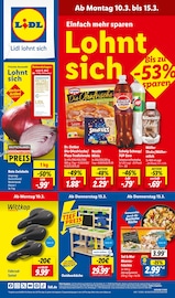 Aktueller Lidl Prospekt mit Wurst, "LIDL LOHNT SICH", Seite 1