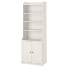 Hochschrank mit 2 Türen weiß Angebote von HAUGA bei IKEA Oldenburg für 149,00 €