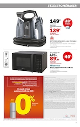 Offre Nettoyeur Vapeur dans le catalogue Super U du moment à la page 7