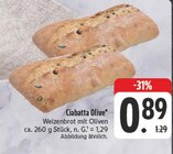 Aktuelles Ciabatta Olive Angebot bei E center in Jena ab 0,89 €