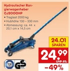 Hydraulischer Rangierwagenheber im Angebot bei Netto Marken-Discount in Frankenthal Hydraulischer Rangierwagenheber Angebote bei Netto Marken-Discount Frankenthal für 24,99 €