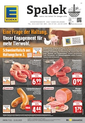 Aktueller EDEKA Prospekt mit Schweinefilet, "Aktuelle Angebote", Seite 1