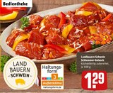 Schlemmer-Gulasch im Angebot bei REWE in Fellbach Schlemmer-Gulasch Angebote von Landbauern Schwein bei REWE Fellbach für 1,29 €
