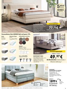 Boxspringbett im HARDECK Prospekt "19% MwSt. geschenkt!" mit 16 Seiten (Dortmund)