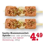 Aktuelles Lachs-Kammuschel-Spieße Angebot bei E center in Karlsruhe ab 4,49 €