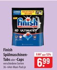 Aktuelle Geschirrspüler Angebote bei famila Nordost in Lübeck Aktuelles Finish Spülmaschinen-Tabs Angebot bei famila Nordost in Lübeck ab 6,99 €