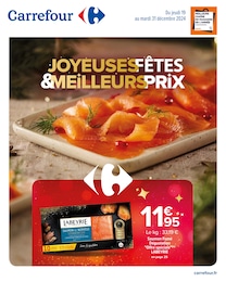 Catalogue Supermarchés Carrefour en cours à Fontaines-sur-Saône et alentours, JOYEUSES FÊTES & MEILLEURS PRIX, 73 pages, 19/12/2024 - 31/12/2024