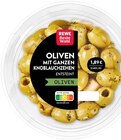 Aktuelles Oliven mit ganzen Knoblauchzehen Angebot bei REWE in Bonn ab 2,29 €