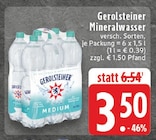 EDEKA - Mineralwasser Medium Angebot im Prospekt Mineralwasser Medium bei EDEKA im Prospekt "" für 3,50 €