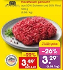 Aktuelles Hackfleisch gemischt Angebot bei Netto Marken-Discount in Mannheim ab 3,29 €