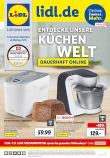 Lidl Prospekt für Cottbus mit 8 Seiten Lidl Prospekt für Cottbus: ENTDECKE UNSERE KÜCHENWELT, 8 Seiten, 24.10.2021 - 30.10.2021
