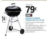Barbecue charbon compact kettle - WEBER en promo chez E.Leclerc Ussel à 79,00 €