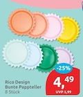 Bunte Pappteller von Rico Design für 4,49 € bei budni im Angebot Bunte Pappteller von Rico Design im aktuellen budni Prospekt