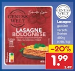 Lasagne von GENUSS WELT im aktuellen Netto Marken-Discount Prospekt