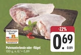Putenunterkeule im Angebot bei E center in Jena Putenunterkeule Angebote bei E center Jena für 0,69 €