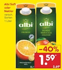 Saft oder Nektar von albi im aktuellen Netto Marken-Discount Prospekt für 1,59 €