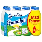 Lait  U.H.T. demi-écrémé GrandLait "Maxi format" - CANDIA en promo chez Carrefour Créteil à 8,50 €