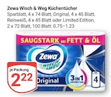 Wisch & Weg Küchentücher bei GLOBUS im Wiesbaden Prospekt für 2,22 €