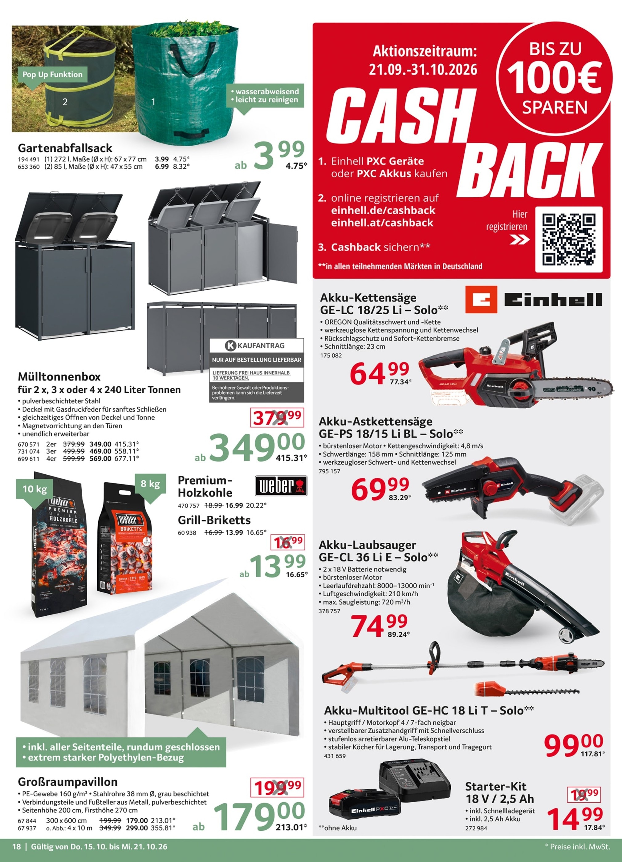 Jawoll Pavillon Angebot ᐅ Finde den Preis im aktuellen Prospekt