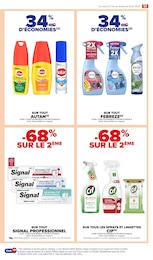 Prix et réduction Lingettes dans le prospectus Carrefour Market en cours Offre Lingettes dans le catalogue Carrefour Market du moment à la page 53