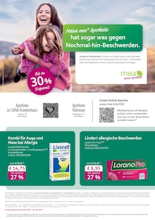 mea - meine apotheke Prospekt Unsere März-Angebote mit 4 Seiten