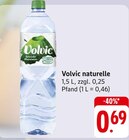 Aktuelles Volvic naturelle Angebot bei E center in Lahr (Schwarzwald) ab 0,69 €