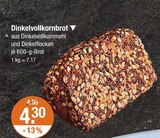 Dinkelvollkornbrot Angebote bei V-Markt Augsburg für 4,30 €