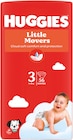 Couches little movers t3x56 - HUGGIES à 10,12 € dans le catalogue Intermarché Super
