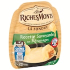Fondue savoyarde - RICHESMONTS en promo chez Intermarché Hyper Fondue savoyarde - RICHESMONTS dans le catalogue Intermarché Hyper