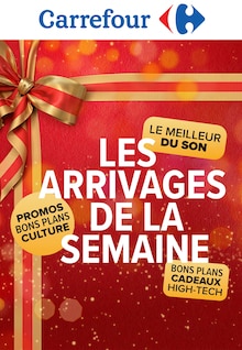 Prospectus Carrefour de la semaine "LES ARRIVAGES DE LA SEMAINE" avec 1 page, valide du 01/11/2024 au 31/12/2024 pour Labège et alentours