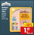 Aktuelle Wurst Angebote bei Netto Marken-Discount in Leverkusen Aktuelles Geflügel-mortadella Angebot bei Netto Marken-Discount in Leverkusen ab 1,11 €