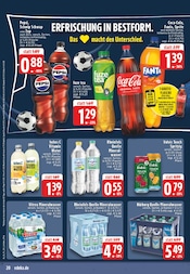 Pepsi im E center Prospekt in Willich Aktueller E center Prospekt mit Pepsi, "Aktuelle Angebote", Seite 20