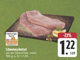 Schweineschnitzel bei E center im Neustadt Prospekt für 1,22 €