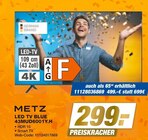 Aktuelles LED TV BLUE 43MUD6001Y.H Angebot bei expert in Seevetal ab 299,00 €