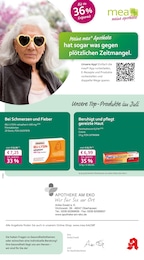mea - meine apotheke Prospekt für Oberhausen: "Unsere Juli-Angebote", 4 Seiten, 01.07.2025 - 31.07.2025