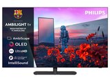 55 Zoll OLED Fernseher im MediaMarkt Saturn Prospekt Ambilight TV 55OLED811/12 OLED (Flat, 55 Zoll / 139 cm, UHD 4K, SMART TV, Ambilight) von PHILIPS im aktuellen MediaMarkt Saturn Prospekt für 1.699,00 €