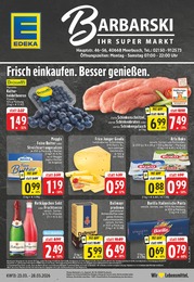 EDEKA Prospekt für Meerbusch mit 24 Seiten EDEKA Prospekt für Meerbusch: "Aktuelle Angebote", 24 Seiten, 23.03.2026 - 28.03.2026