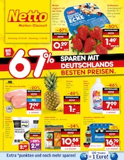 Aktueller Netto Marken-Discount Prospekt mit Hähnchenbrust, "Aktuelle Angebote", Seite 1