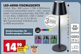 LED-Akku-Tischleuchte Angebote von Star bei E center Mannheim für 14,99 €