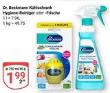 Kühlschrank Hygiene-Reiniger im Angebot bei GLOBUS in Gießen Kühlschrank Hygiene-Reiniger Angebote von Dr. Beckmann bei GLOBUS Gießen für 1,99 €